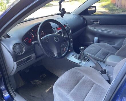 Синий Мазда 6, объемом двигателя 1.8 л и пробегом 185 тыс. км за 1750 $, фото 5 на Automoto.ua