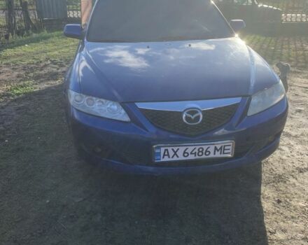 Синий Мазда 6, объемом двигателя 2 л и пробегом 350 тыс. км за 1800 $, фото 4 на Automoto.ua