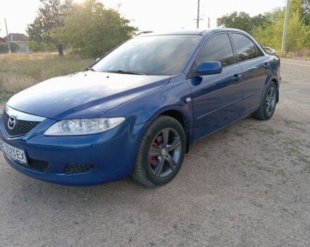 Синій Мазда 6, об'ємом двигуна 2 л та пробігом 270 тис. км за 3800 $, фото 1 на Automoto.ua