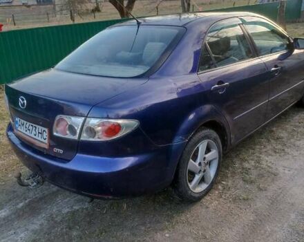 Синий Мазда 6, объемом двигателя 2 л и пробегом 340 тыс. км за 3350 $, фото 6 на Automoto.ua