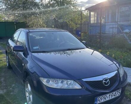 Синий Мазда 6, объемом двигателя 2 л и пробегом 367 тыс. км за 1800 $, фото 4 на Automoto.ua