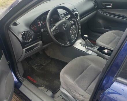 Синий Мазда 6, объемом двигателя 2 л и пробегом 308 тыс. км за 3700 $, фото 4 на Automoto.ua