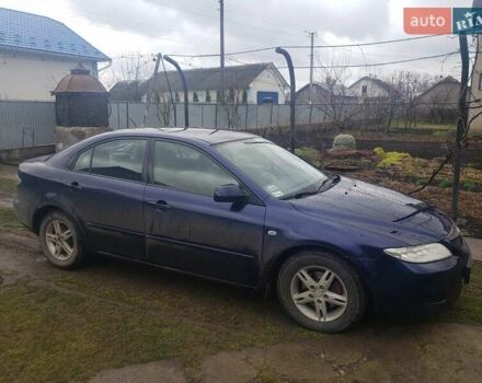 Синий Мазда 6, объемом двигателя 2 л и пробегом 308 тыс. км за 3700 $, фото 1 на Automoto.ua