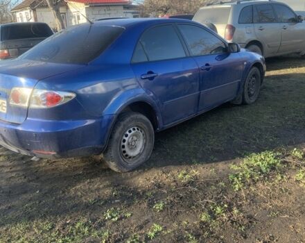 Синий Мазда 6, объемом двигателя 2 л и пробегом 350 тыс. км за 1800 $, фото 3 на Automoto.ua