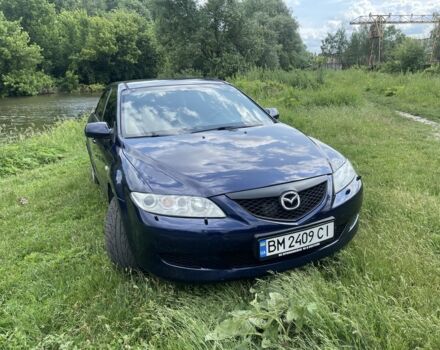 Синій Мазда 6, об'ємом двигуна 2 л та пробігом 321 тис. км за 3600 $, фото 1 на Automoto.ua