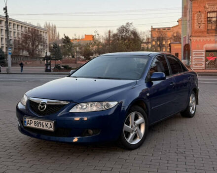 Синий Мазда 6, объемом двигателя 2 л и пробегом 260 тыс. км за 2950 $, фото 1 на Automoto.ua