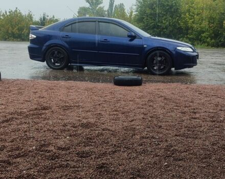 Синий Мазда 6, объемом двигателя 2 л и пробегом 300 тыс. км за 3000 $, фото 3 на Automoto.ua