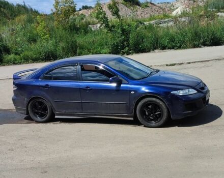 Синий Мазда 6, объемом двигателя 2 л и пробегом 300 тыс. км за 3000 $, фото 5 на Automoto.ua