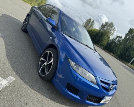 Синий Мазда 6, объемом двигателя 2 л и пробегом 321 тыс. км за 5230 $, фото 1 на Automoto.ua