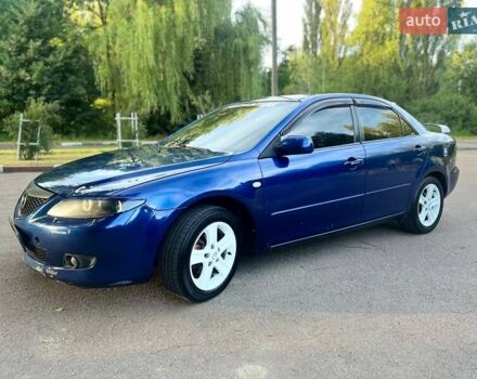 Синий Мазда 6, объемом двигателя 2 л и пробегом 191 тыс. км за 3000 $, фото 16 на Automoto.ua