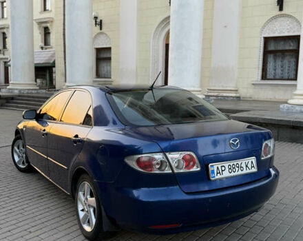Синий Мазда 6, объемом двигателя 2 л и пробегом 260 тыс. км за 2950 $, фото 2 на Automoto.ua