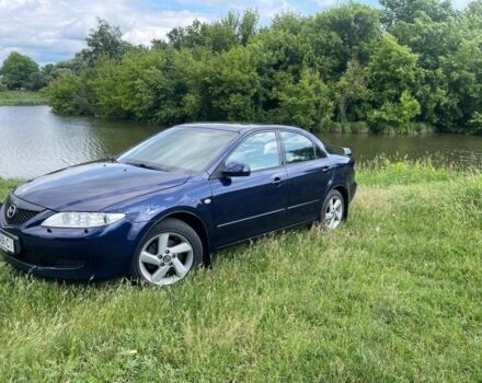 Синий Мазда 6, объемом двигателя 2 л и пробегом 329 тыс. км за 3800 $, фото 2 на Automoto.ua