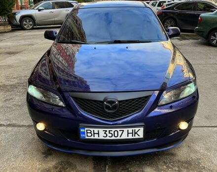 Синий Мазда 6, объемом двигателя 2 л и пробегом 187 тыс. км за 5299 $, фото 1 на Automoto.ua