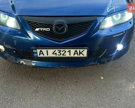 Синий Мазда 6, объемом двигателя 2 л и пробегом 191 тыс. км за 3000 $, фото 13 на Automoto.ua