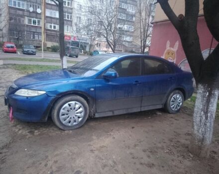 Синий Мазда 6, объемом двигателя 2 л и пробегом 300 тыс. км за 900 $, фото 3 на Automoto.ua
