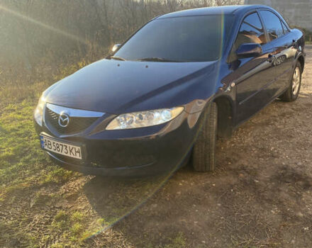 Синий Мазда 6, объемом двигателя 1.8 л и пробегом 321 тыс. км за 3950 $, фото 4 на Automoto.ua