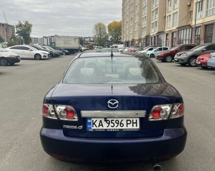 Синий Мазда 6, объемом двигателя 2 л и пробегом 309 тыс. км за 3800 $, фото 1 на Automoto.ua