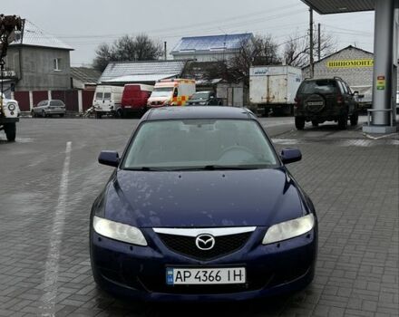 Синій Мазда 6, об'ємом двигуна 2 л та пробігом 200 тис. км за 2850 $, фото 1 на Automoto.ua