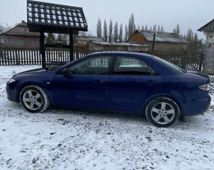 Синий Мазда 6, объемом двигателя 2 л и пробегом 288 тыс. км за 3850 $, фото 6 на Automoto.ua
