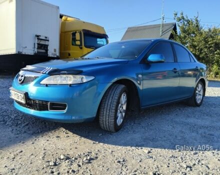 Синий Мазда 6, объемом двигателя 2 л и пробегом 385 тыс. км за 4500 $, фото 2 на Automoto.ua
