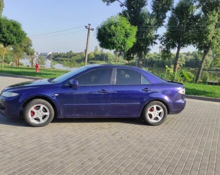 Синий Мазда 6, объемом двигателя 2 л и пробегом 220 тыс. км за 2800 $, фото 1 на Automoto.ua