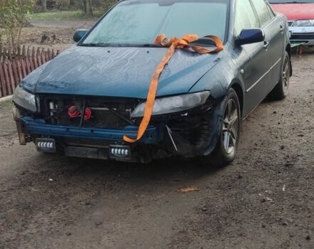 Синій Мазда 6, об'ємом двигуна 2 л та пробігом 254 тис. км за 2000 $, фото 1 на Automoto.ua