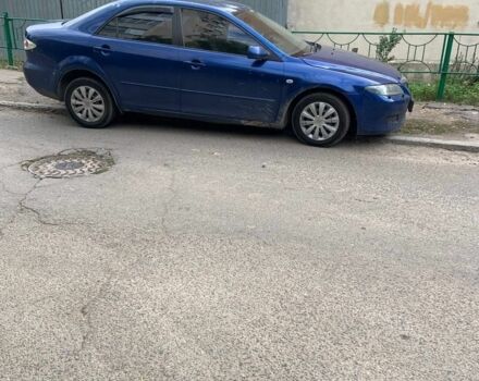 Синий Мазда 6, объемом двигателя 2 л и пробегом 300 тыс. км за 3500 $, фото 4 на Automoto.ua