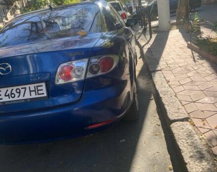 Синий Мазда 6, объемом двигателя 2 л и пробегом 300 тыс. км за 3500 $, фото 1 на Automoto.ua