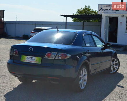 Синий Мазда 6, объемом двигателя 1.8 л и пробегом 170 тыс. км за 5300 $, фото 2 на Automoto.ua