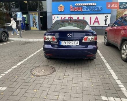 Синий Мазда 6, объемом двигателя 1.8 л и пробегом 230 тыс. км за 4000 $, фото 4 на Automoto.ua