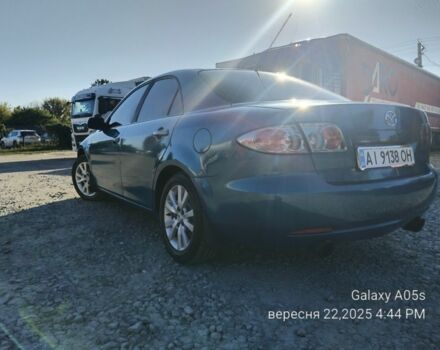 Синий Мазда 6, объемом двигателя 2 л и пробегом 385 тыс. км за 4500 $, фото 6 на Automoto.ua