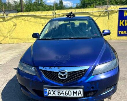 Синій Мазда 6, об'ємом двигуна 2 л та пробігом 211 тис. км за 3100 $, фото 1 на Automoto.ua