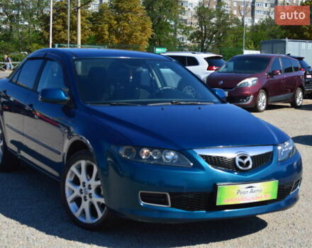 Синий Мазда 6, объемом двигателя 1.8 л и пробегом 170 тыс. км за 5300 $, фото 3 на Automoto.ua