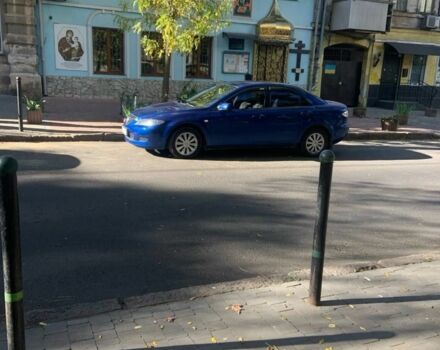 Синий Мазда 6, объемом двигателя 2 л и пробегом 300 тыс. км за 3500 $, фото 2 на Automoto.ua