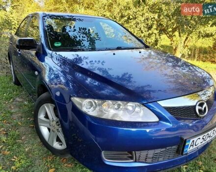 Синий Мазда 6, объемом двигателя 1.8 л и пробегом 185 тыс. км за 5395 $, фото 38 на Automoto.ua