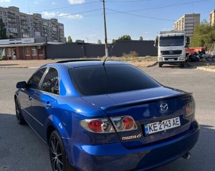 Синий Мазда 6, объемом двигателя 2 л и пробегом 300 тыс. км за 6800 $, фото 3 на Automoto.ua