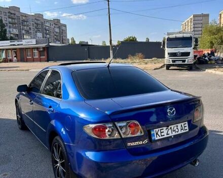 Синий Мазда 6, объемом двигателя 2 л и пробегом 300 тыс. км за 6600 $, фото 1 на Automoto.ua