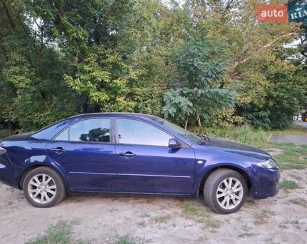 Синий Мазда 6, объемом двигателя 2 л и пробегом 205 тыс. км за 4500 $, фото 3 на Automoto.ua