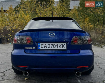 Синий Мазда 6, объемом двигателя 2 л и пробегом 184 тыс. км за 6299 $, фото 3 на Automoto.ua