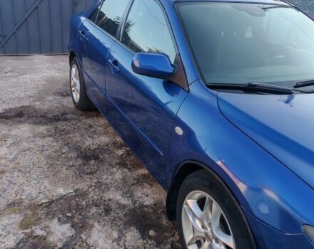 Синий Мазда 6, объемом двигателя 2 л и пробегом 320 тыс. км за 3900 $, фото 1 на Automoto.ua