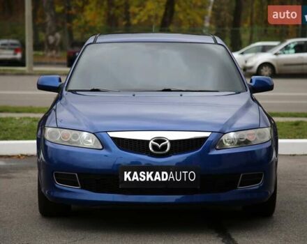 Синий Мазда 6, объемом двигателя 1.8 л и пробегом 182 тыс. км за 5800 $, фото 1 на Automoto.ua