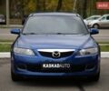 Синий Мазда 6, объемом двигателя 1.8 л и пробегом 182 тыс. км за 5800 $, фото 1 на Automoto.ua