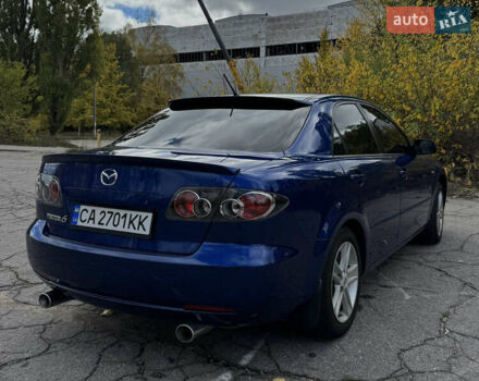 Синий Мазда 6, объемом двигателя 2 л и пробегом 184 тыс. км за 6299 $, фото 2 на Automoto.ua