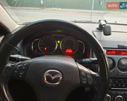 Синий Мазда 6, объемом двигателя 2 л и пробегом 205 тыс. км за 4600 $, фото 1 на Automoto.ua