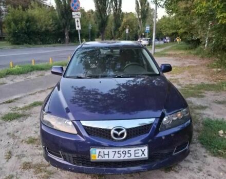 Синий Мазда 6, объемом двигателя 2 л и пробегом 205 тыс. км за 4500 $, фото 5 на Automoto.ua