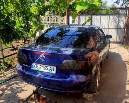 Синий Мазда 6, объемом двигателя 2 л и пробегом 245 тыс. км за 4000 $, фото 5 на Automoto.ua