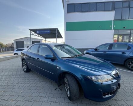 Синий Мазда 6, объемом двигателя 2 л и пробегом 256 тыс. км за 4000 $, фото 3 на Automoto.ua