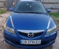 Синий Мазда 6, объемом двигателя 2 л и пробегом 320 тыс. км за 4400 $, фото 1 на Automoto.ua