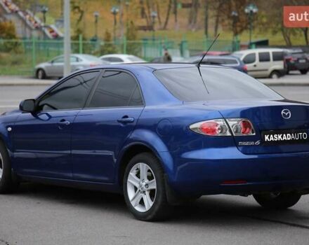 Синий Мазда 6, объемом двигателя 1.8 л и пробегом 182 тыс. км за 5800 $, фото 3 на Automoto.ua