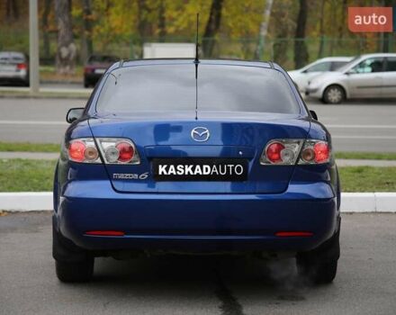 Синий Мазда 6, объемом двигателя 1.8 л и пробегом 182 тыс. км за 5800 $, фото 4 на Automoto.ua